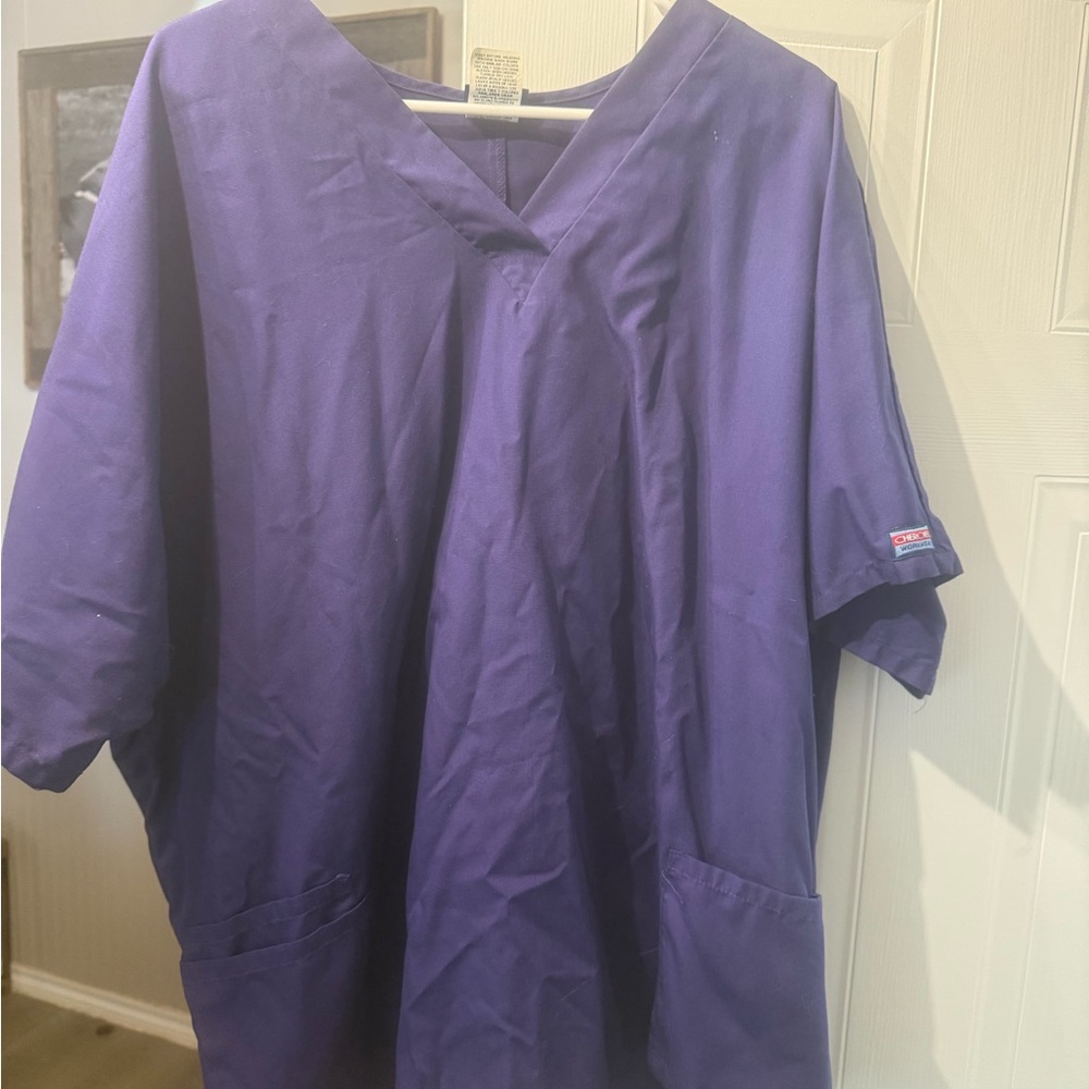 Cherokee Authentic Scrubs in Rich Purple
